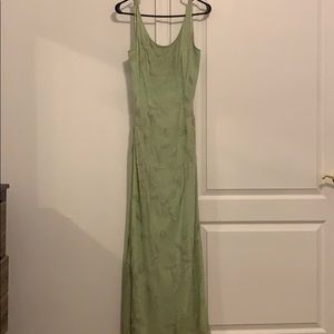 Vintage silk Gown